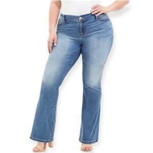 Torrid NWT Sz 24 Jeans Luxe Slim Boot Stretch Mid-Rise New With Tags Plus Size